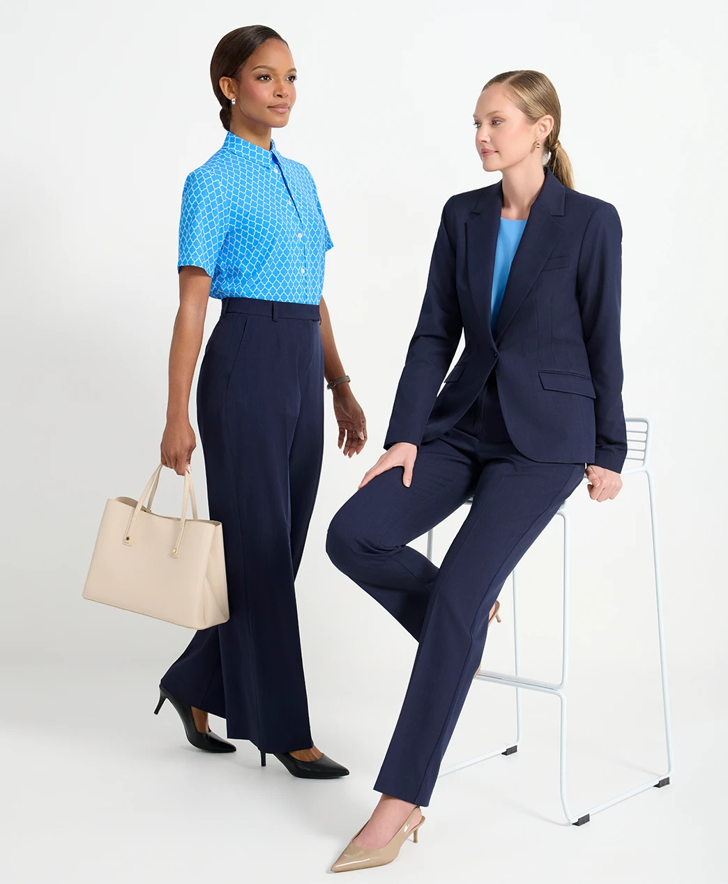 Stylish in Casablanca and Blue