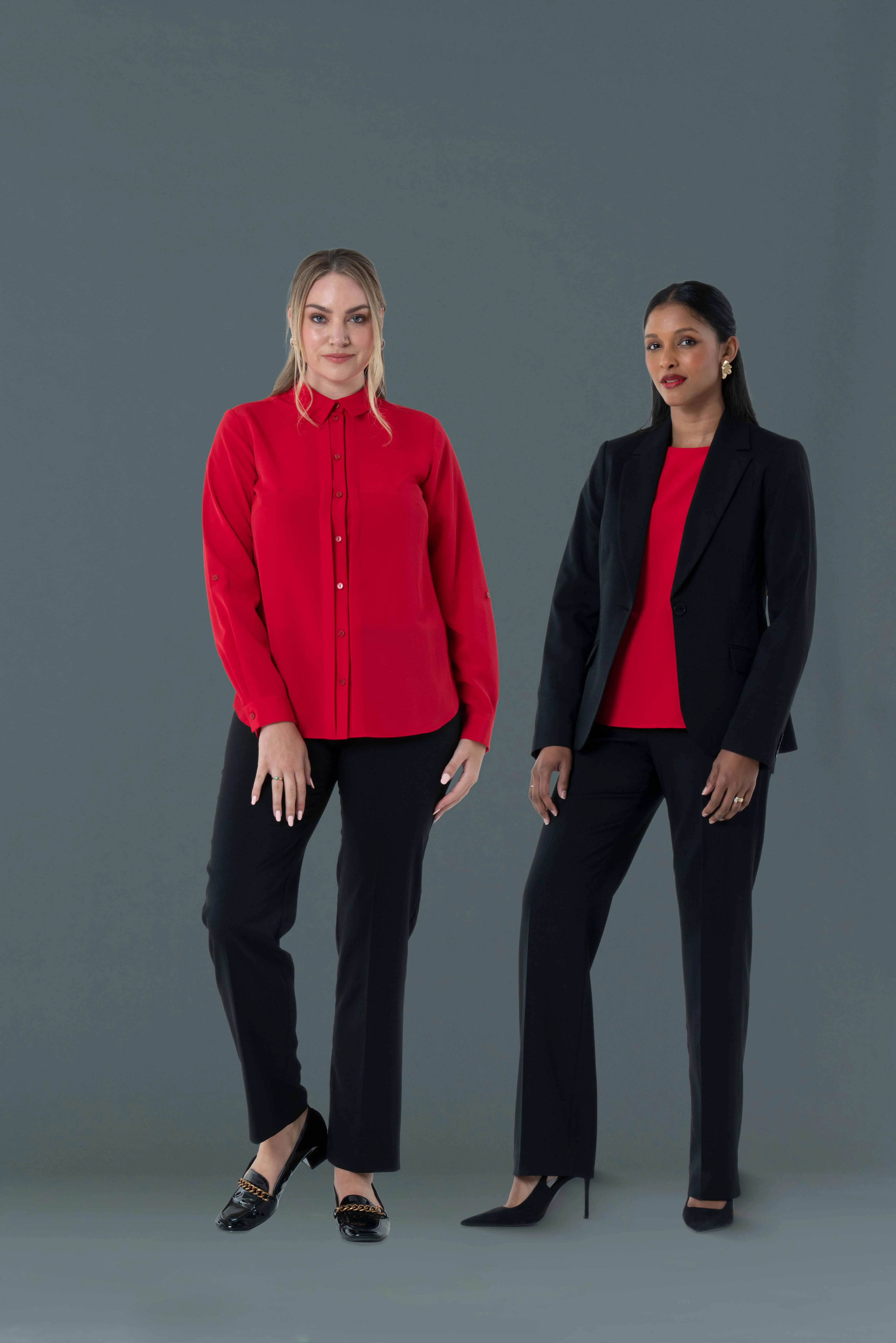 Ribbon Red and Black Magic Look